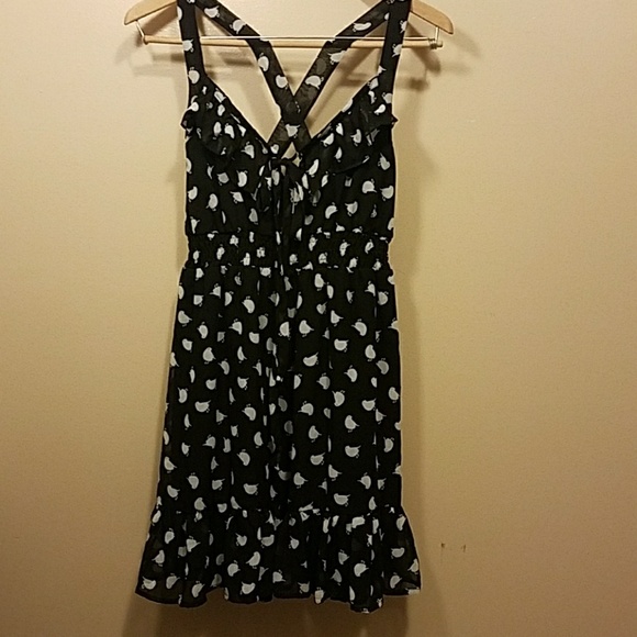 Chick Print Ruffle Dress - Picture 4 of 7